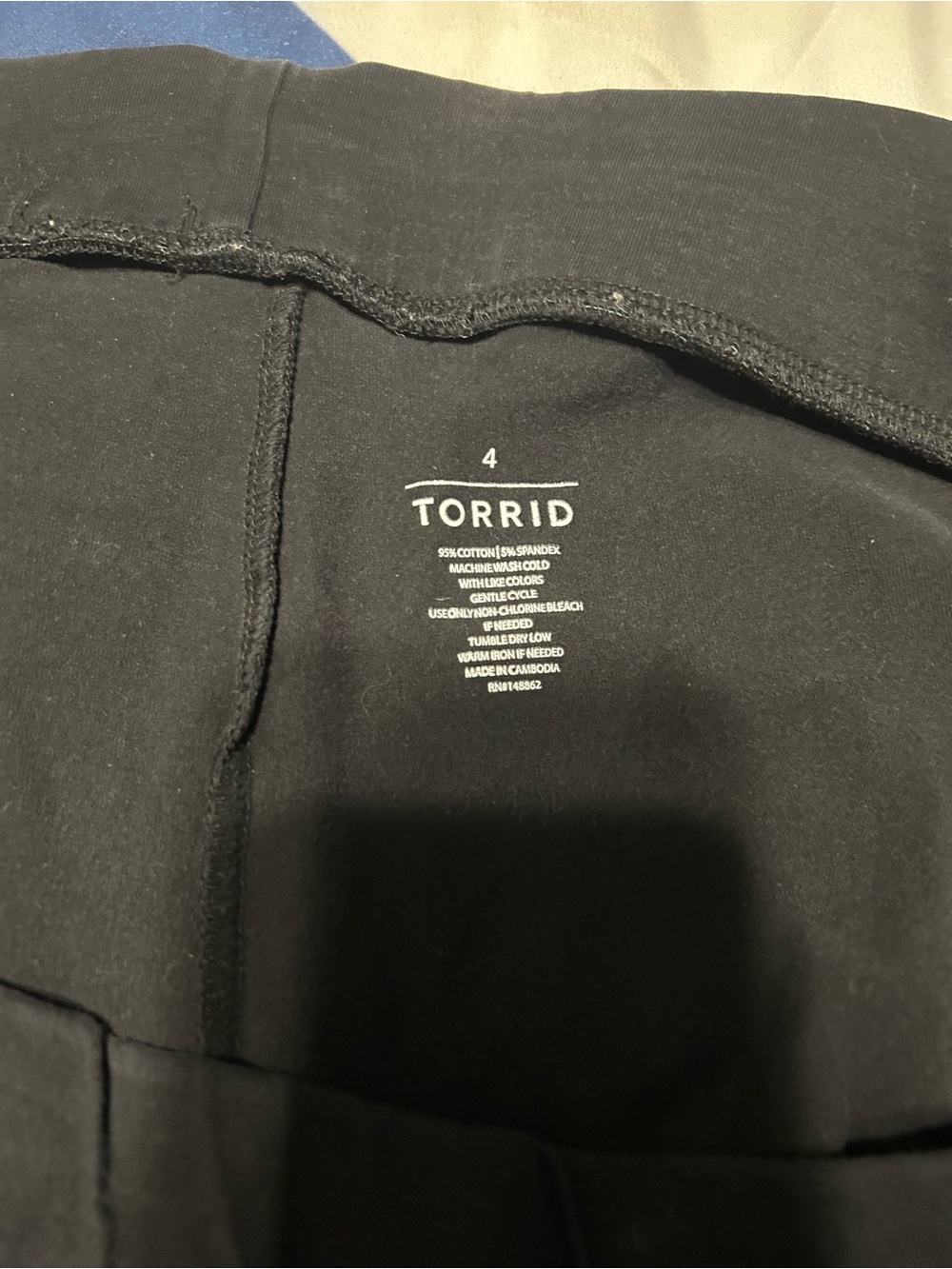 torrid Black Midi Stretch Skirt